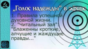 285. Правила успешной духовной жизни. Блаженны кроткие, алчущие и жаждущие правды