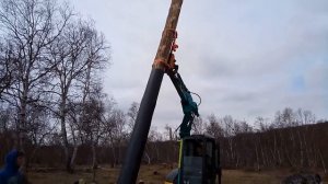 Установка столба