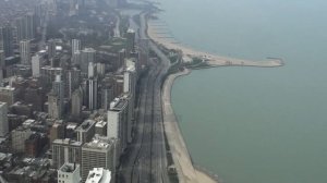 Chicago - John Hancock Center - amazing sky deck panorama views in HD