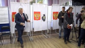 Вячеслав Шпорт принял участие в повторном голосовании на выборах Губернатора Хабаровского края