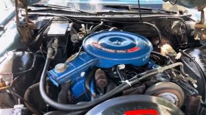 Engine running on 1971 Ford Country Squire LTD