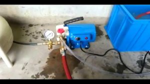 DSY 60 Electric Testing Pump Operation
