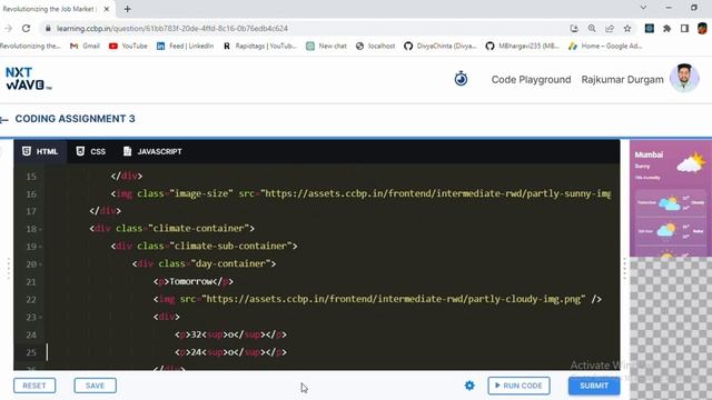 Assignments | Coding Assignment 3 | FLEXBOX | NxtWave | CCBP 4.0