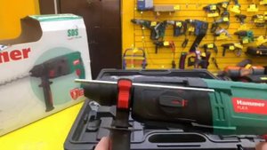 Обзор на Перфоратор HAMMER FLEX PRT800D 800 Вт, 1245 об/мин, SDS+