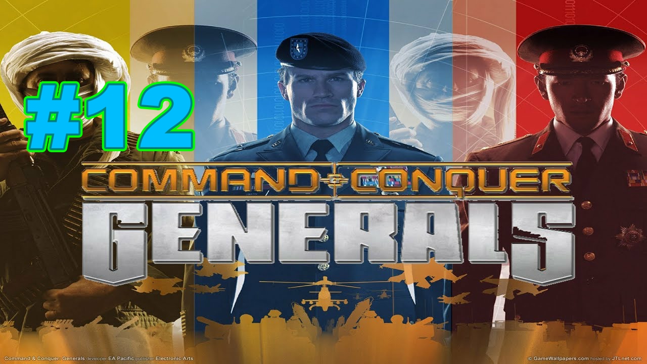 ▶Command and Conquer: Generals - Zero Hour. Поединок: Генерал Грейнджер против Генерал Тоунс. #12