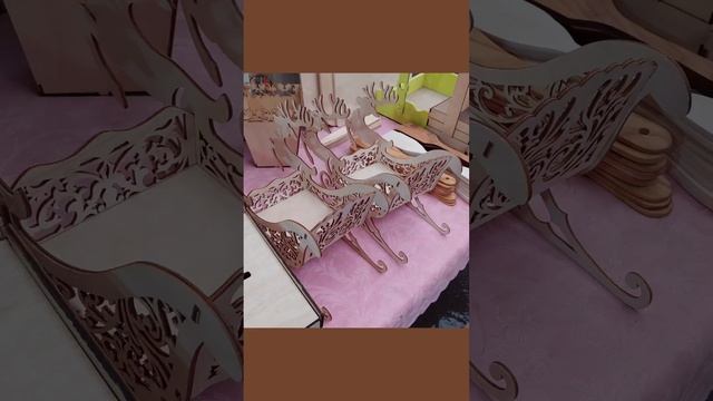 Деревянные изделия для творчества Ростовского-на-Дону мастера. смотреть онлайн