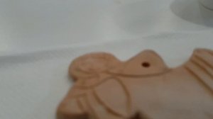 Расписываем ангелочка акриловыми красками. Мастер-класс  росписи керамических изделий.