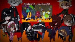 Creepypasta react to fnf Whitty Vs Boyfriend fire fight animation || Gachaclub - read deks ||