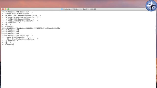 Drupal Docker Tutorial