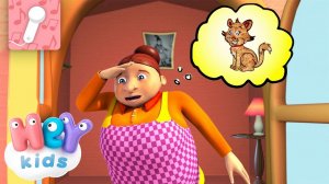 La mère Michel qui a perdu son Chat  KARAOKÉ | HeyKids en Français - Chansons Pour Enfants