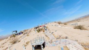 Deserted Desert Water Park in the Mojave