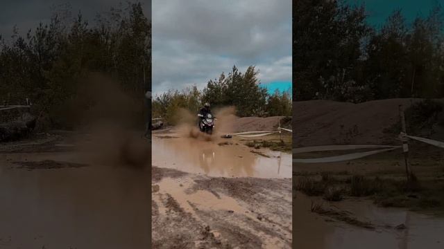 BMW GS 1250 IN MUD