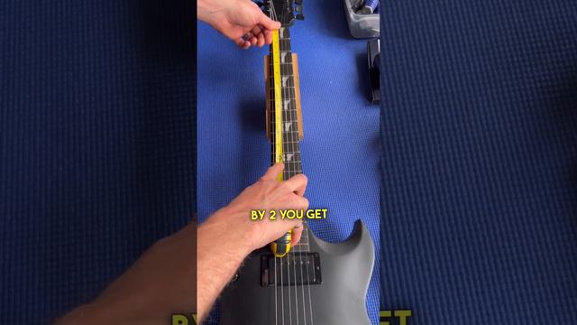 How to Measure Your Guitar’s Scale Length 🎸#guitar #guitartech #guitarsetup #electricguitar