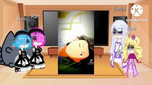 Re:Zero react to Subaru (Subaru x Rem)