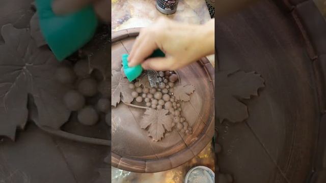 Покраска гипсового барельефа #дом #барельеф #украшения #гипс #своимируками #сделайсам смотреть онлайн