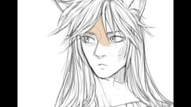 Рисуем ёкая в Paint tool sai