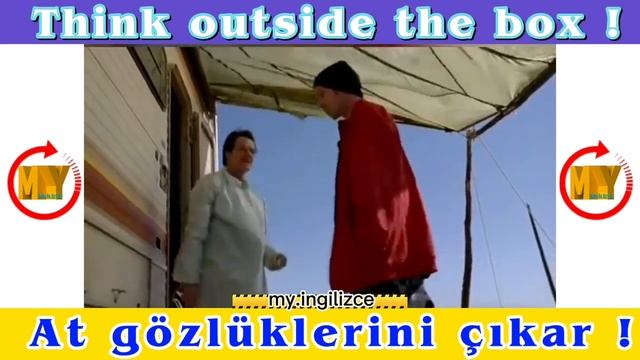 94) Think outside the box ! - Daily English in 1 Minute with English Movies #english #movie