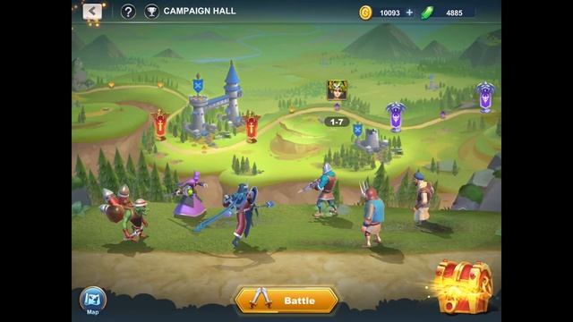 Idle War: Legendary Heroes - Gameplay Walkthrough (IOS,Android) смотреть онлайн