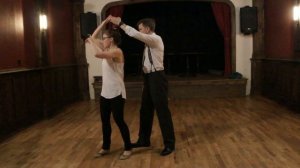 Swingin' Denver - Beginner Lindy Hop (outside turn, inside turn)