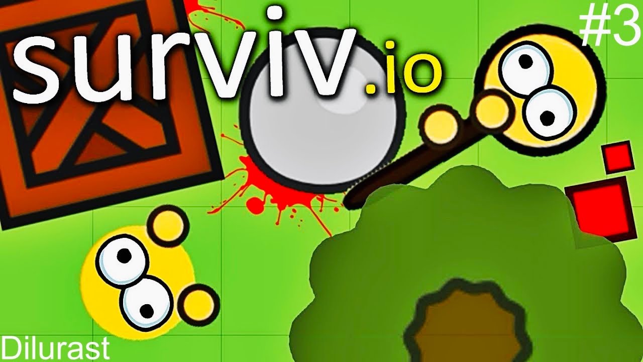 Surviv.io #3 КОРОЛЕВСКАЯ БИТВА! ? КРУТОЕ ВЫЖИВАНИЕ! ВИДЕОИГРА ОНЛАЙН! МОБИЛЬНАЯ ИГРА Dilurast