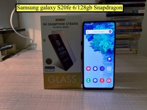 Samsung galaxy S20fe 6/128gb Snapdragon