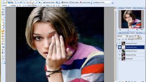 как сделать из фото картину акварелью