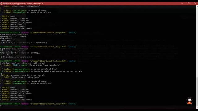 Curso 11 de Git - ¿Cómo resolver un conflicto en el merge? смотреть онлайн