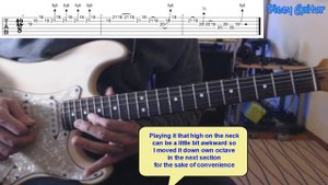 Johnny Winter - best live blues licks #10 (guitar-lesson)