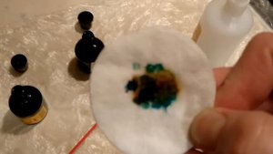 Что будет если йод смешать с зелёнкой?