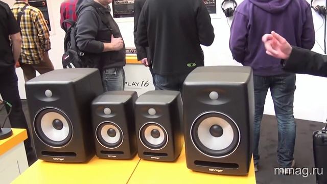 mmag.ru: Behringer Next K8 & K5 studio monitors @ Musikmesse 2013 смотреть онлайн