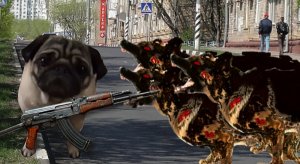 Сериал Зомби собаки Атака зомби | Анимация Мопсы