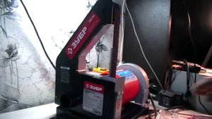Зубр ЗШС 330 тарельчато-ленточный шлифовальный