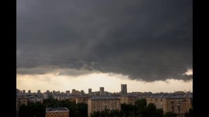 Гроза в Москве 30.06.2017