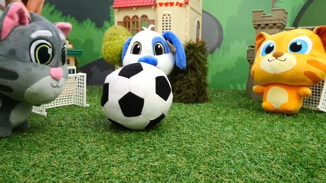 Игрушки из мультфильма Говорящий Том — Испорченный пирог! Видео для детей смотреть онлайн