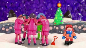 A series of claymation clips KAZAN IS A FOOTBALL episode 4