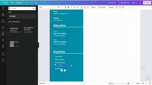 Canva Tutorial - Design Resume/CV Format Like a Professional