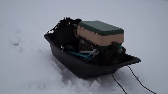 Модернизация зимних саней. Зимняя рыбалка. смотреть онлайн