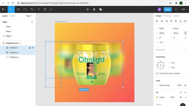 How to create an effect with the layer blur with Figma смотреть онлайн