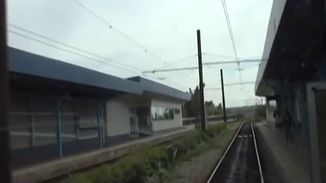 Криворожский метрополитен, вид из кабины поезда. смотреть онлайн