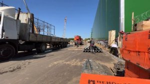 Автокран Ивановец 25 тонн работа на стройплощадке выгрузка материала @mister.mechanic ООО "АСС"