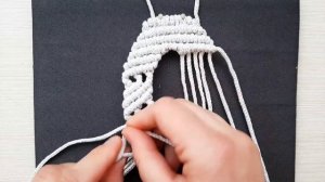 Horseshoe for luck macrame |Macrame panels |Подкова на счастье макраме |Макраме панно