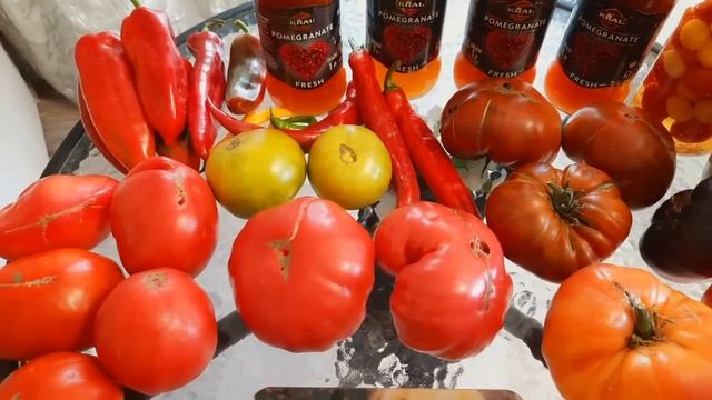 Самые Лучшие Сорта Помидоров и Перца /Крупноплодные  и  Вкусные Сорта Томатов ,Перца/Томаты Чемпион