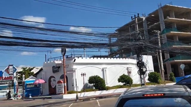 Driving through Vientiane city center - Lao PDR смотреть онлайн