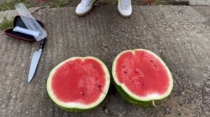 Арбуз Селест (Осман) разрезаем и пробуем