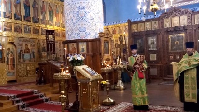 Величание Сергию и Герману в Феодоровском государевом соборе в Царском селе. Июль 2022 г. смотреть онлайн