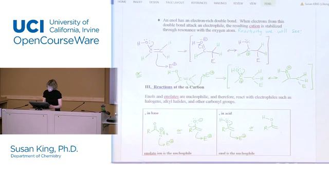 Chem 51C. Organic Chemistry. Lec. 14: Reactions at the Alpha-Carbon смотреть онлайн