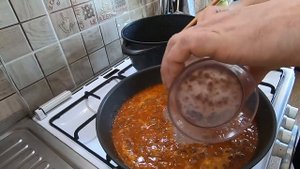 ЛОБИО ИЗ КРАСНОЙ ФАСОЛИ ПО ГРУЗИНСКИ