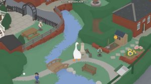 СИМУЛЯТОР УГАРНОГО ГУСЯ. НАКРЫВАЕМ НА СТОЛ И МИНИ-ДЕРЕВНЯ. Untitled Goose Game.