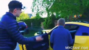 МИШКА БРАТИШКА РЕАКЦИЯ НА НОВЫЙ Ford МУСТАНГ (ПАША ПЭЛ)