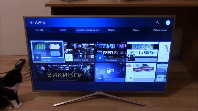 Подключаю клавиатуру и мышь к smart телевизору Samsung UE49K5550AU смотреть онлайн